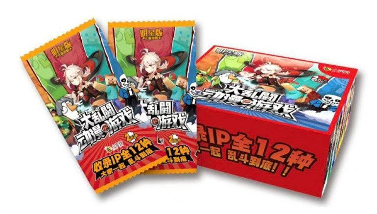 Chinese Trading Card Collection  - 12 Cartoon Characters