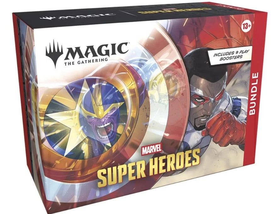 English - Magic The Gathering Marvel Super Heroes Booster Bundle