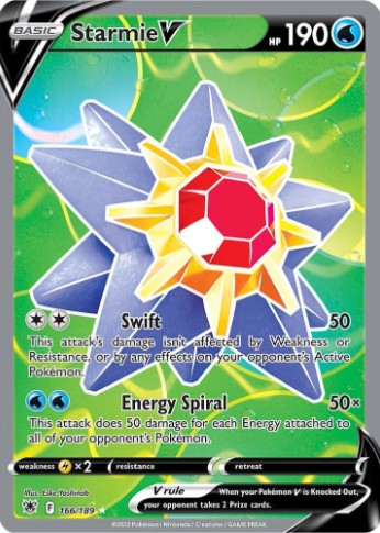 Starmie V - Ultra Rare - Astral Radiance