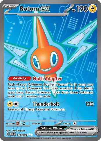 Rotom ex - Ultra Rare- Phantasmal Flames