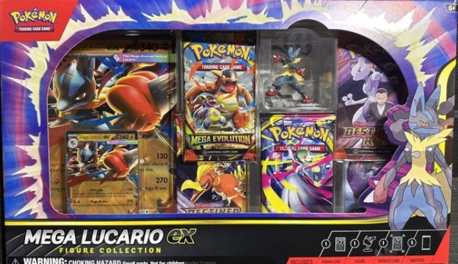 Mega Lucario EX Figure Collection Box - English