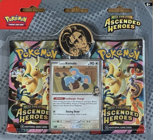 Ascended Heroes 2 Pack Blister - English