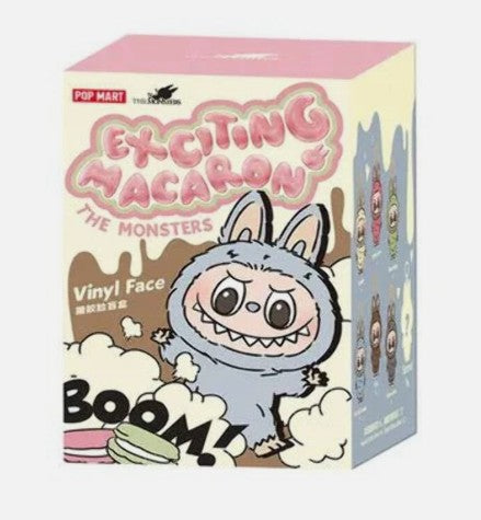 POP MART: THE MONSTERS - Exciting Macaron Vinyl Face Plush Pendant Blind Box